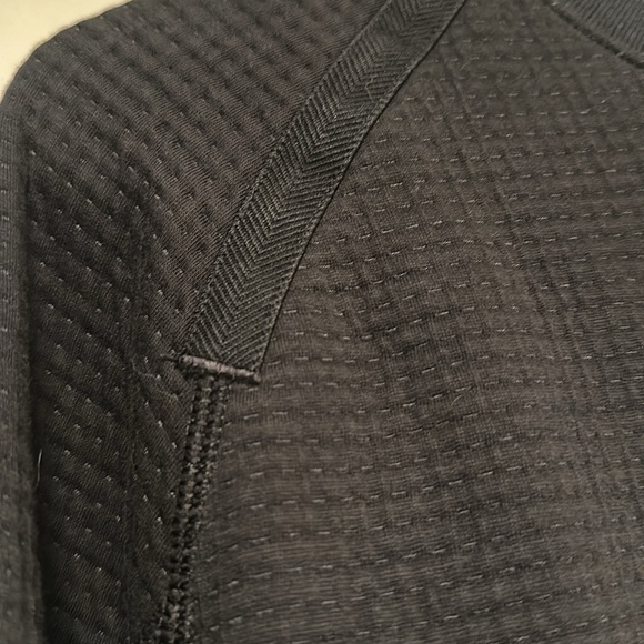 Nike sweatshirt crew honeycomb tech black men’s large - Picture 3 of 7